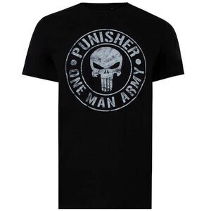 The Punisher Mens One Man Army T-Shirt / Black